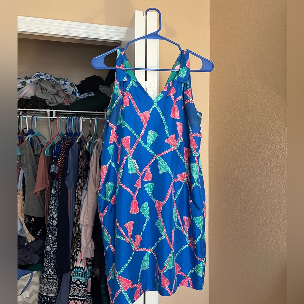 Lilly Pulitzer blue dress